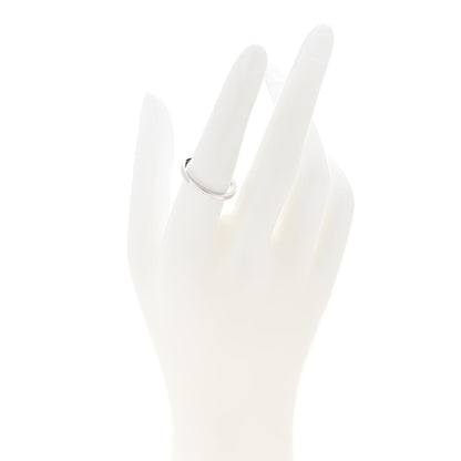 Tiffany Platinum Novo Band Ring 56 7.5 2 of 5