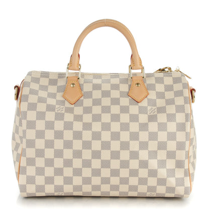 Louis Vuitton Damier Azur Speedy Bandouliere 30 1 of 7