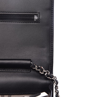 Chanel Calfskin Quilted Cambon Wallet On Chain WOC Black 11 of 13