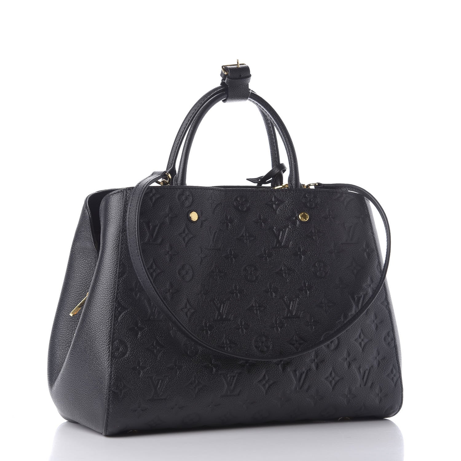 Louis Vuitton Empreinte Montaigne GM Black 2 of 10