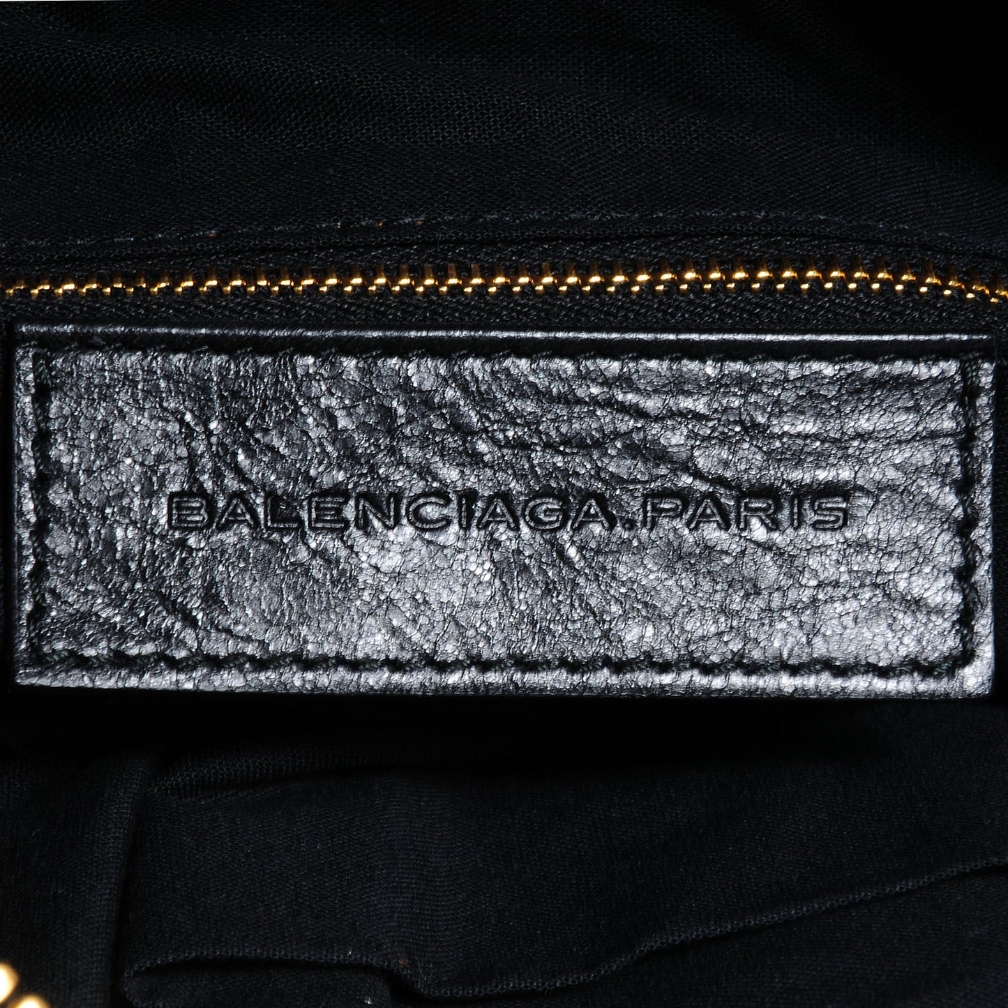 Agneau Giant 12 Gold Hardware Weekender Black
