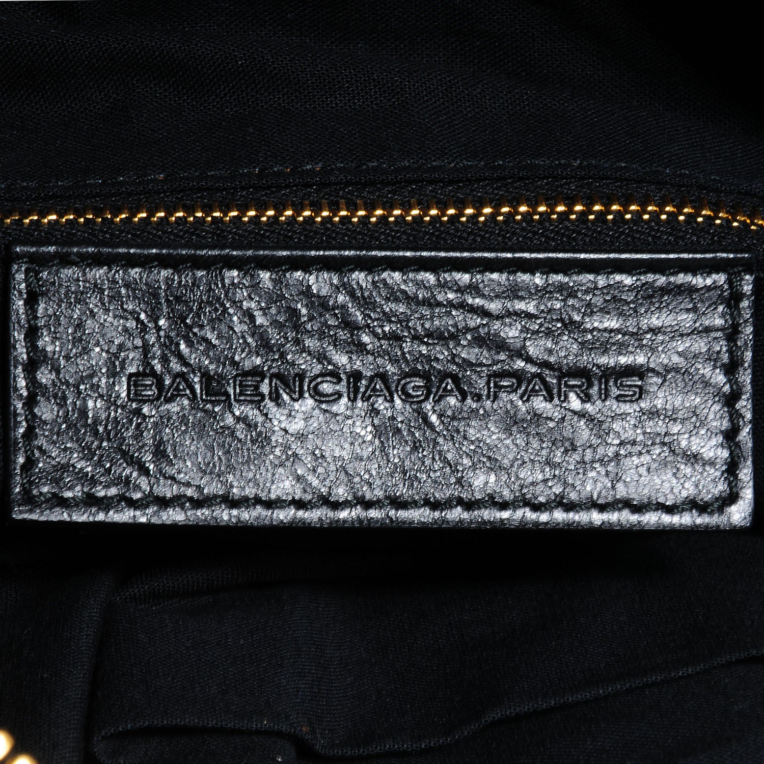 Balenciaga Agneau Giant 12 Gold Hardware Weekender Black 8 of 10