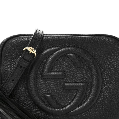 Gucci Pebbled Calfskin Small Soho Disco Bag Black 8 of 10