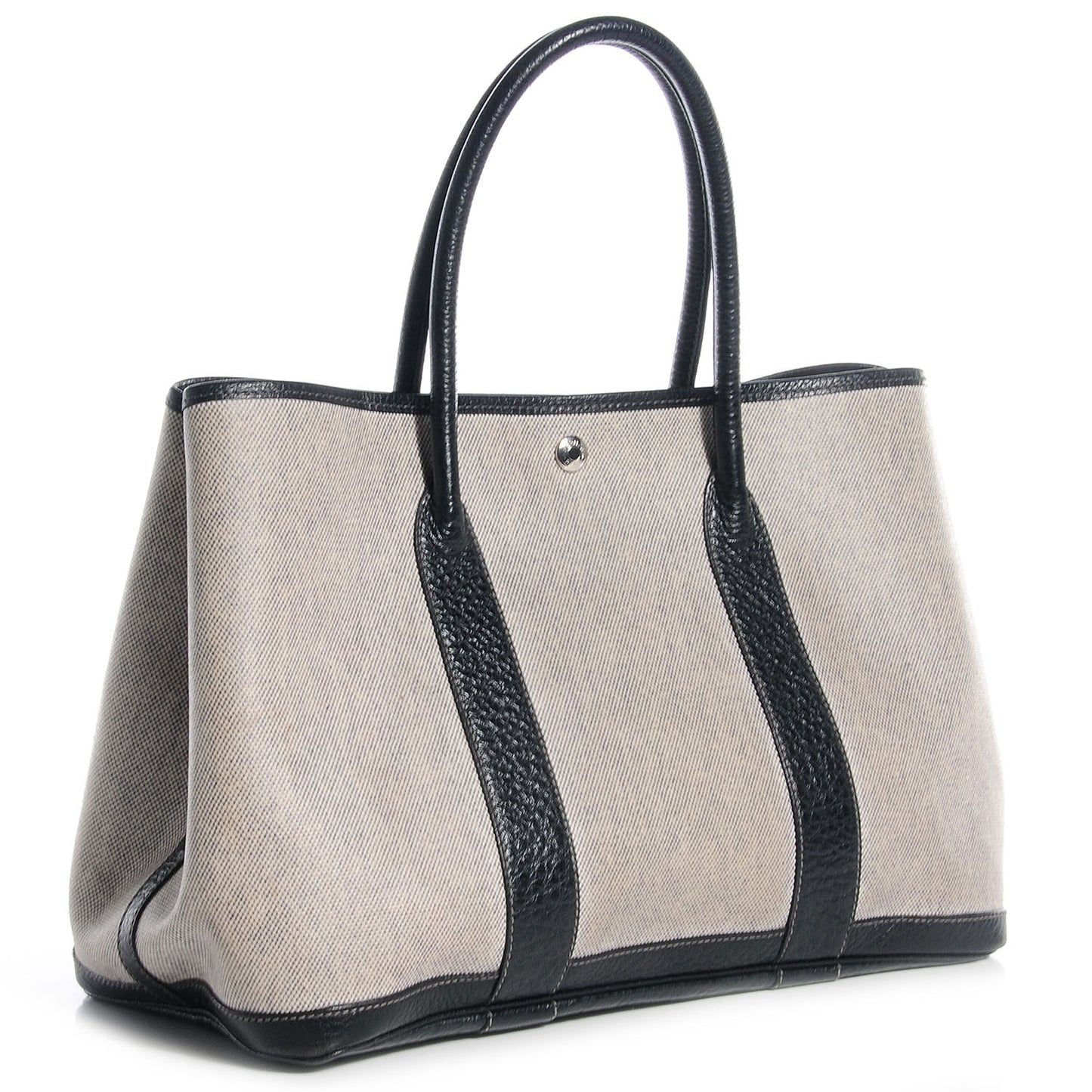 Toile Buffle Skipper Garden Party 36 MM Tote Black