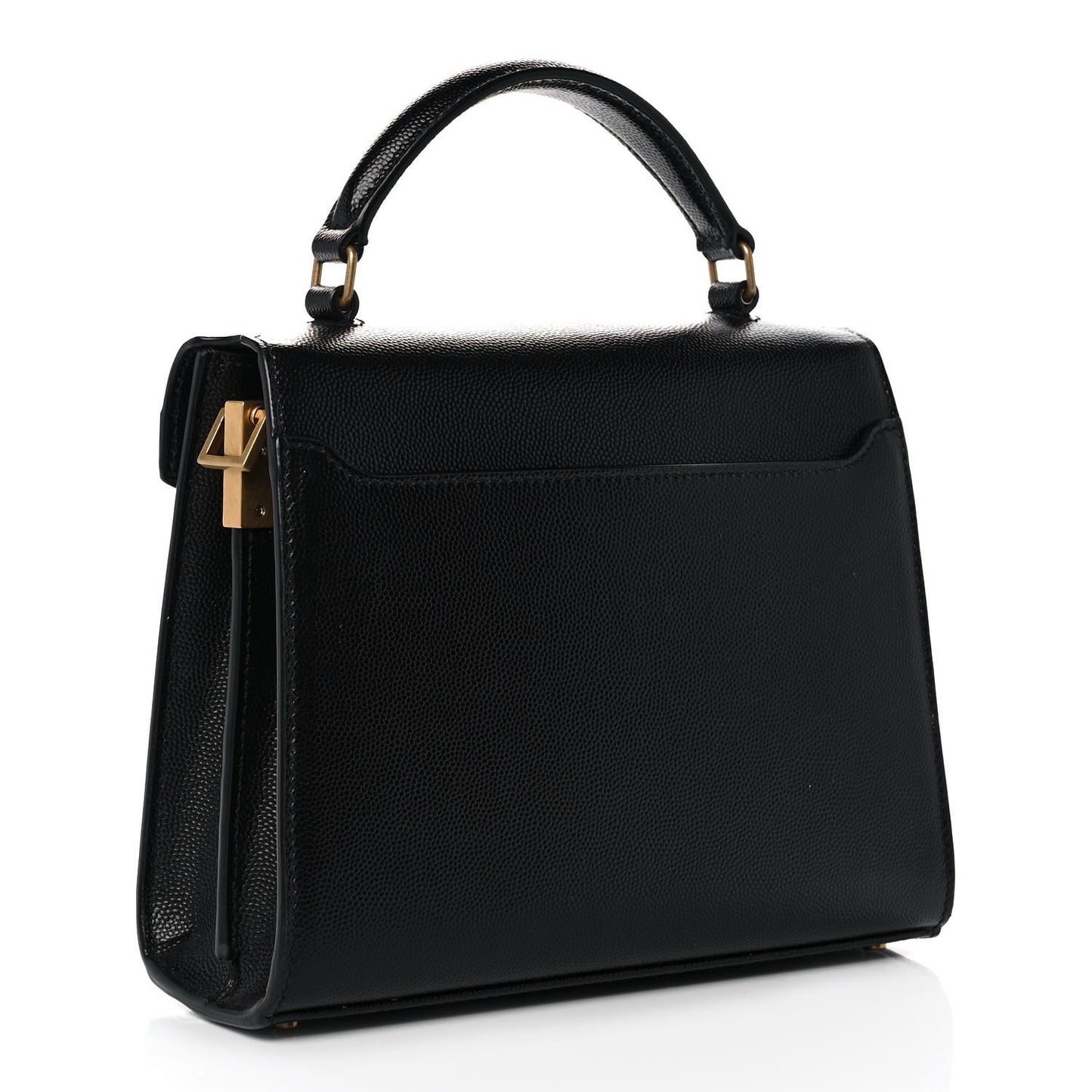 Grain de Poudre Mini Classic Monogram Cassandra Top Handle Black