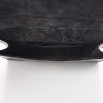 Saint Laurent Calfskin Classic Y Ligne Clutch Black 5 of 14