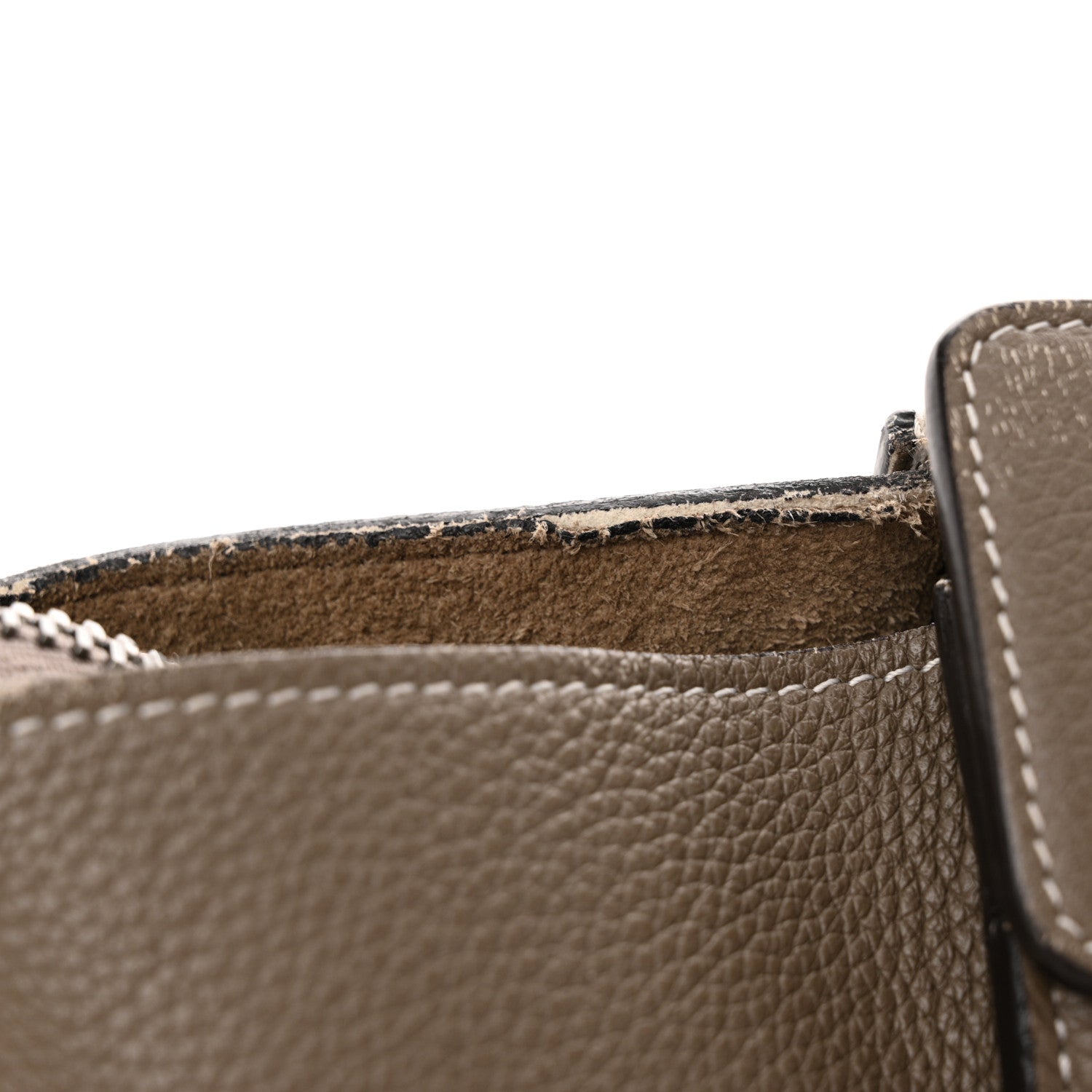 Celine Drummed Calfskin Mini Luggage Souris 21 of 27