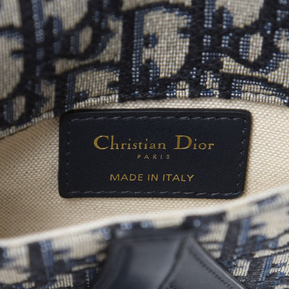 Christian Dior Oblique Saddle Belt Bag Blue 6 of 6
