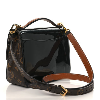 Louis Vuitton Patent Calfskin Monogram Cherrywood BB Black 3 of 8