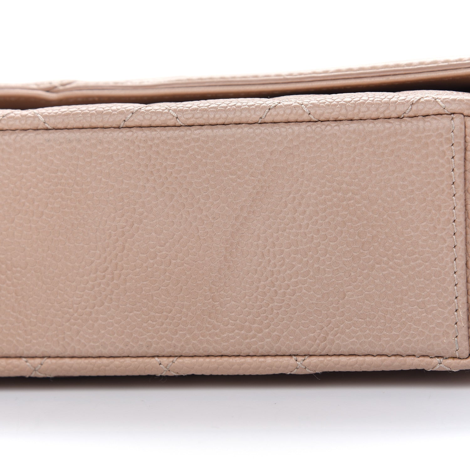 Chanel Caviar Quilted Medium CC Filigree Flap Beige 10 of 10