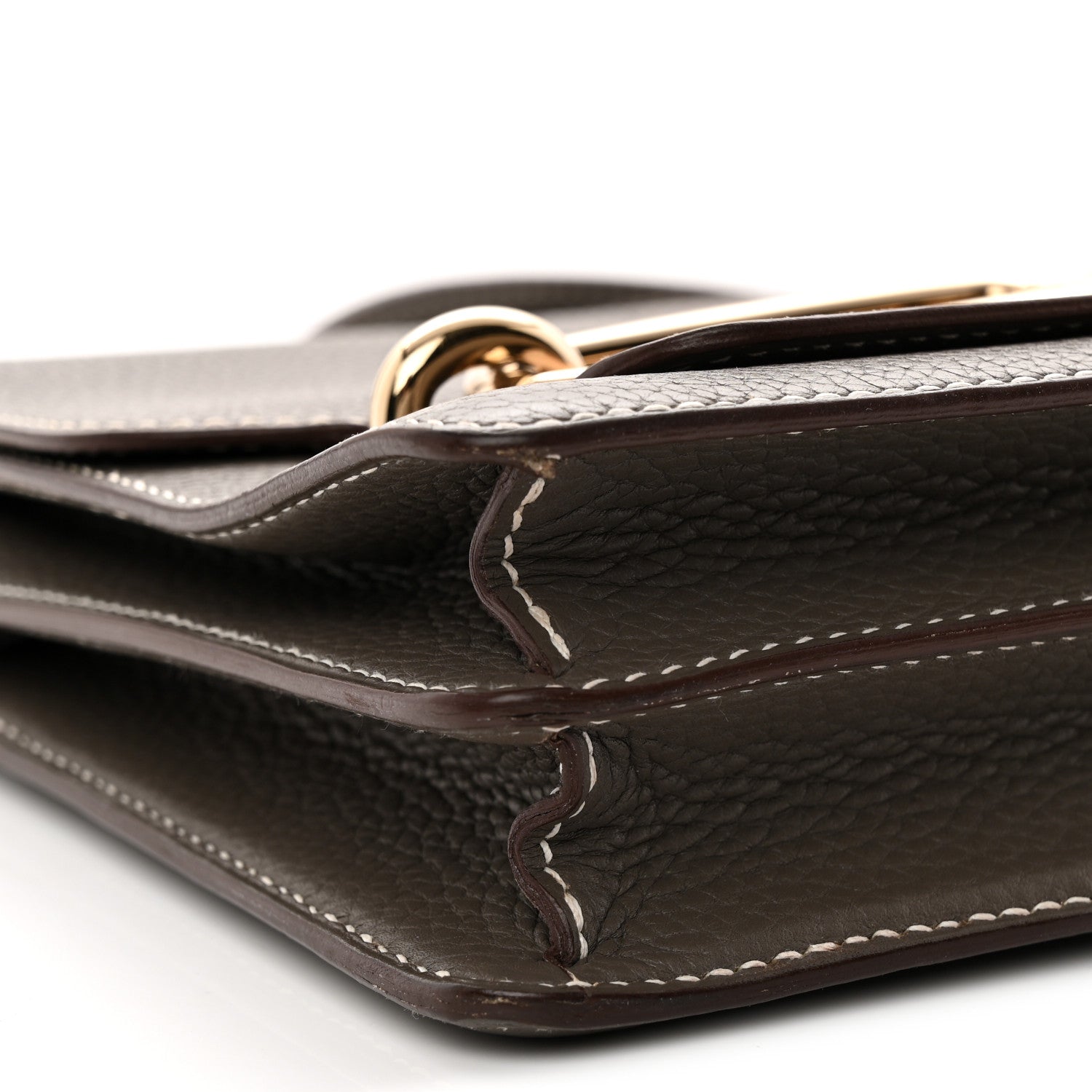 Hermes Taurillon Clemence Sac Roulis 23 Etain 9 of 14