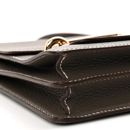 Hermes Taurillon Clemence Sac Roulis 23 Etain 9 of 14