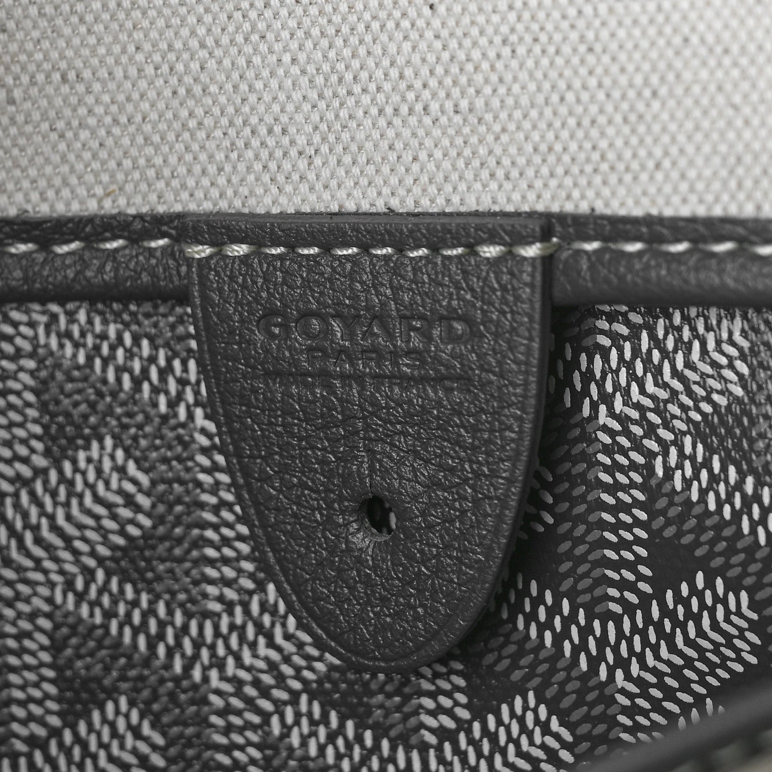 Goyard Goyardine Artois MM Grey 6 of 8
