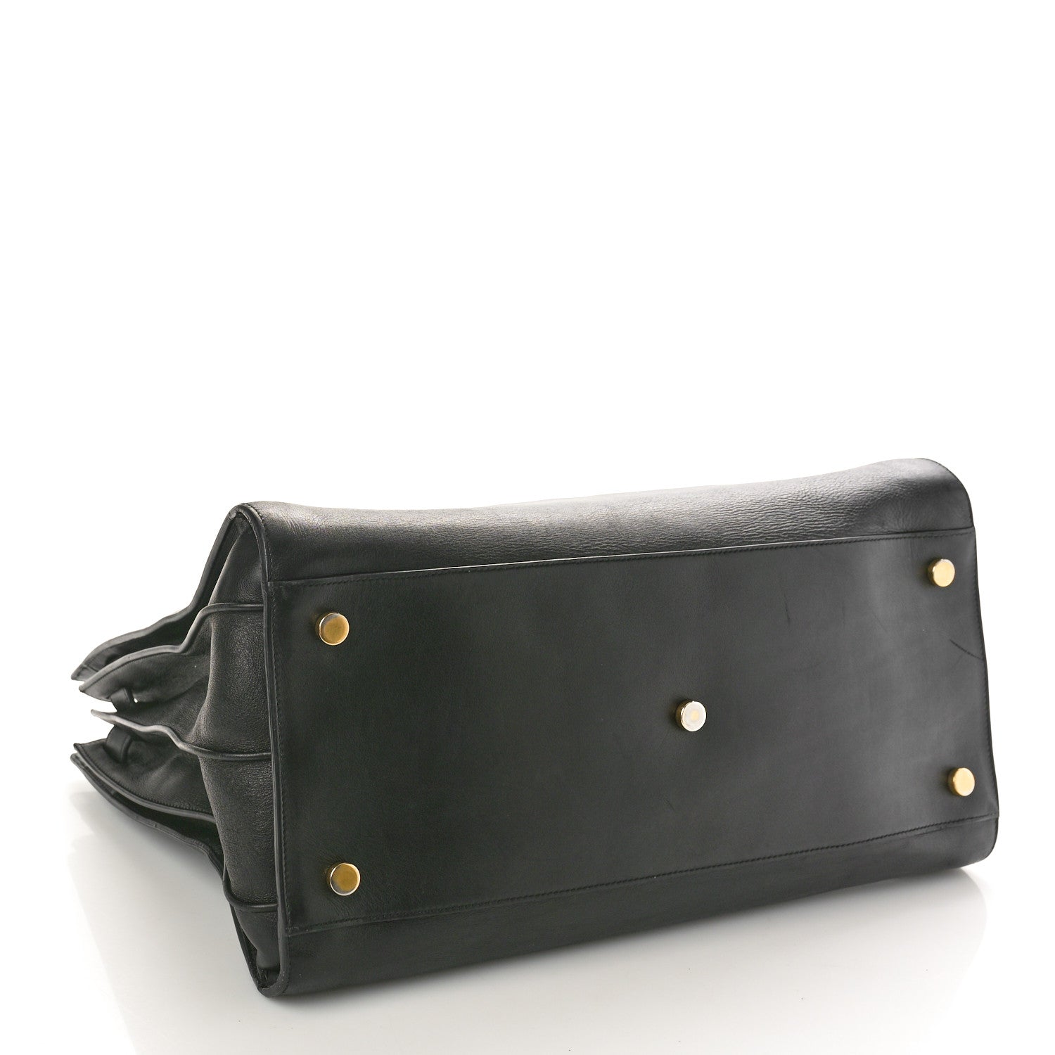 Saint Laurent Calfskin Large Sac de Jour Carryall Black 4 of 16
