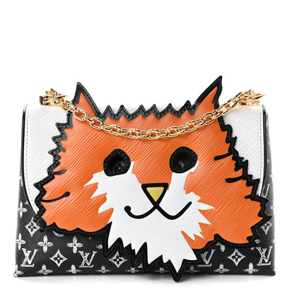 Louis Vuitton Epi Catogram Cat Bag Orange Black 1 of 11