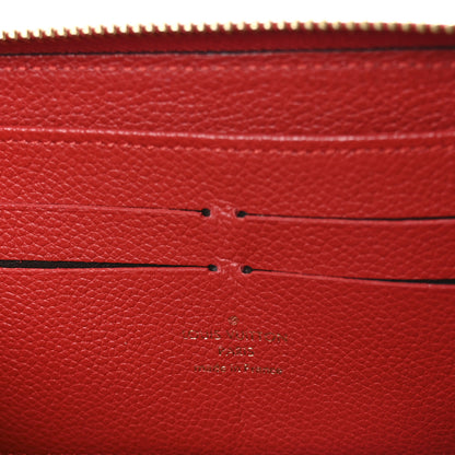 Louis Vuitton Empreinte Zippy Wallet Cherry 6 of 7