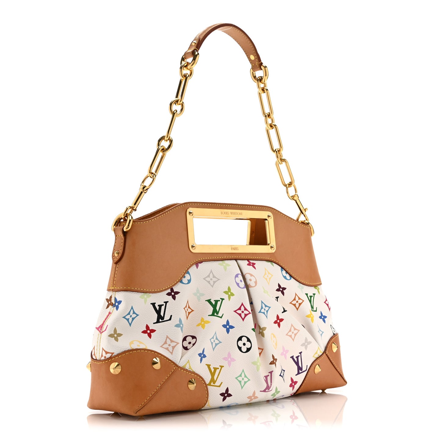 Monogram Multicolor Judy MM White