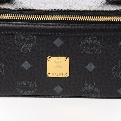 MCM Visetos Vanity Case Black 9 of 9