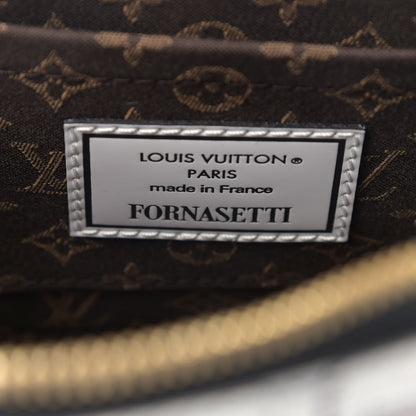 Louis Vuitton X FORNASETTI Calfskin Architettura Alma BB Black White 5 of 7