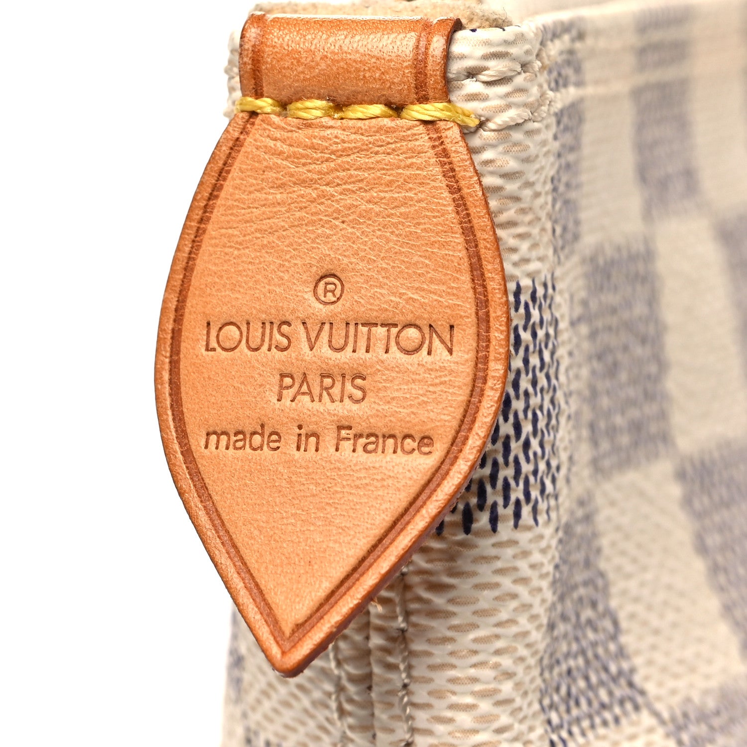 Louis Vuitton Damier Azur Saleya PM 6 of 9