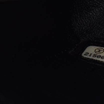 Chanel Caviar Quilted Medium Double Flap Black 9 of 10