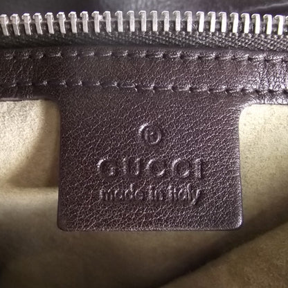 Gucci Leather Messenger Bag Unisex 7 of 9