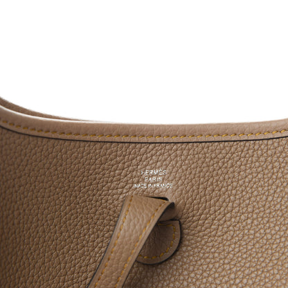 Hermes Taurillon Maurice Zigzag Evelyne TPM Beige Weimar 9 of 11