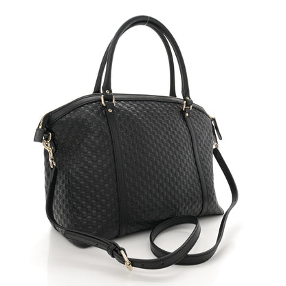 Gucci Soft Microguccissima Dome Satchel Black 3 of 10