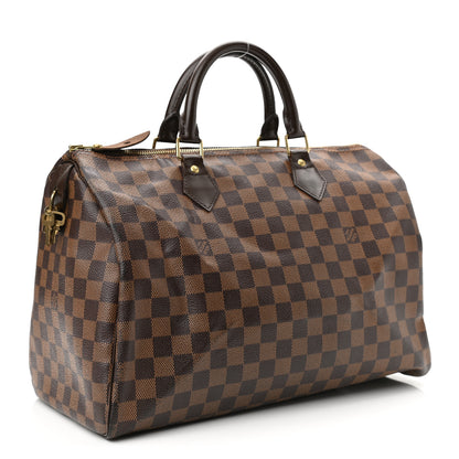 Louis Vuitton Damier Ebene Speedy 35 3 of 11