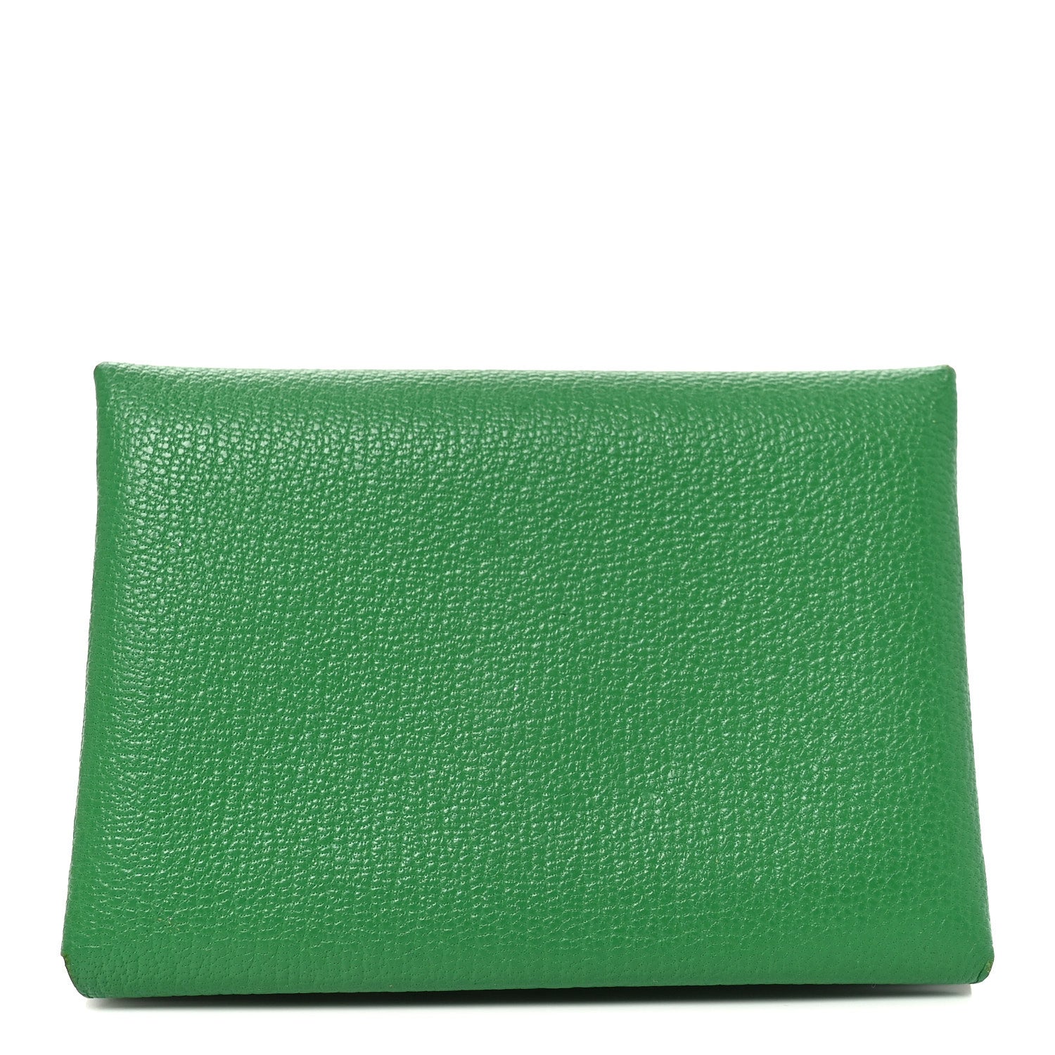 Hermes Chevre Mysore Verso Calvi Duo Card Case Menthe Rose Sakura 1 of 7