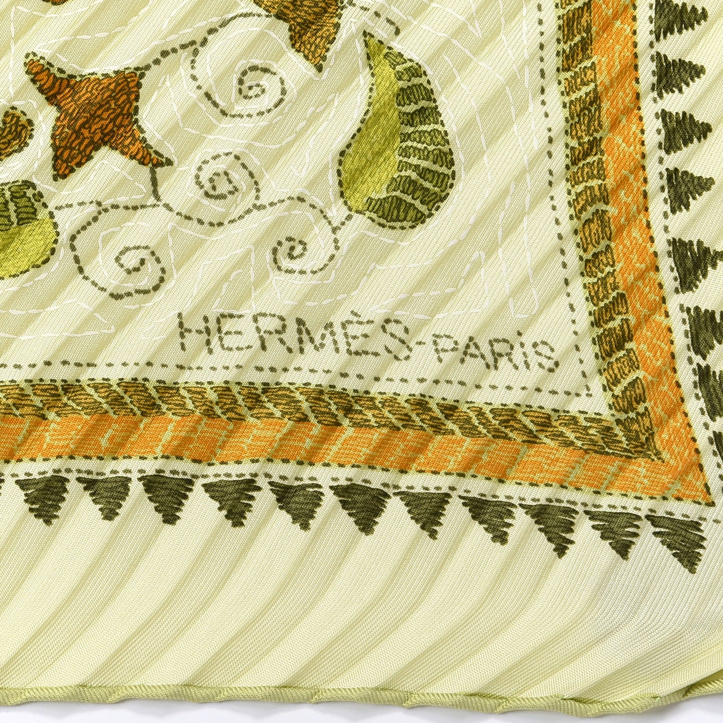 Silk Carre Kantha Scarf 90