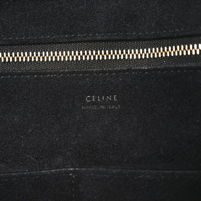 Celine Bullhide Calfskin Medium Ring Bag Black 10 of 18
