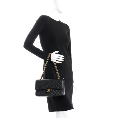 Chanel Caviar Quilted Medium Double Flap Black 3 of 10