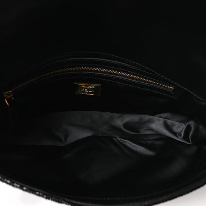 Fendi Beaded Baguette Black 4 of 8