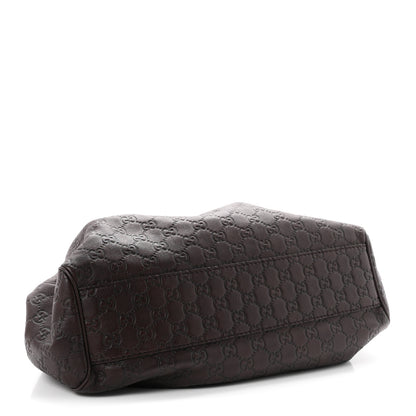 Gucci Guccissima Medium Sukey Tote Chocolate 4 of 10