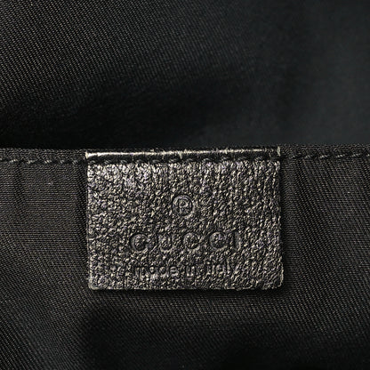 Gucci GG Monogram Medium Web Handle Vertical Tote Black 6 of 9