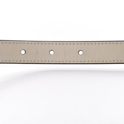 Gucci Calfskin Double G 20mm Belt 75 30 Mystic White 6 of 6