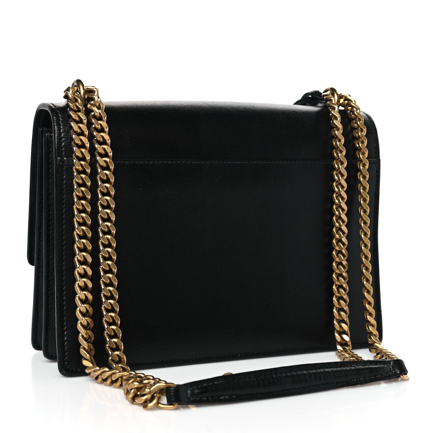 Saint Laurent Calfskin Medium Monogram Sunset Black 3 of 9