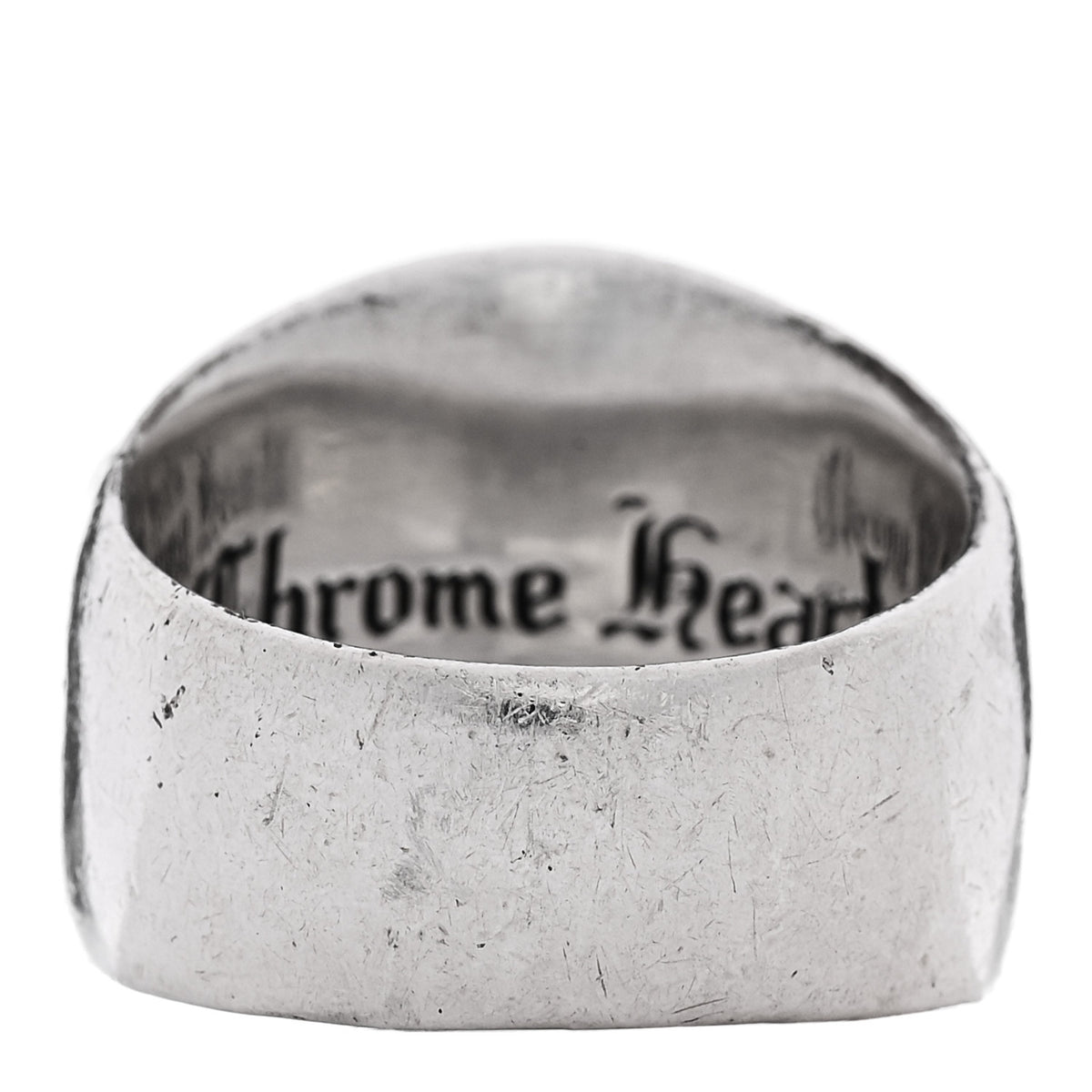 Chrome Hearts Sterling Silver Keeper Ring 63 10.5 4 of 5