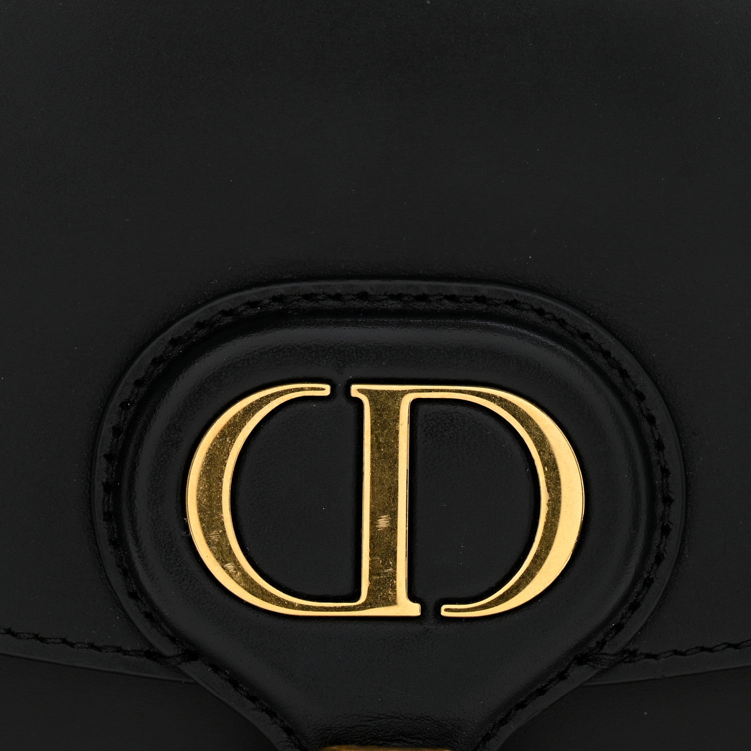 Christian Dior Box Calfskin Medium Bobby Flap Black 12 of 13