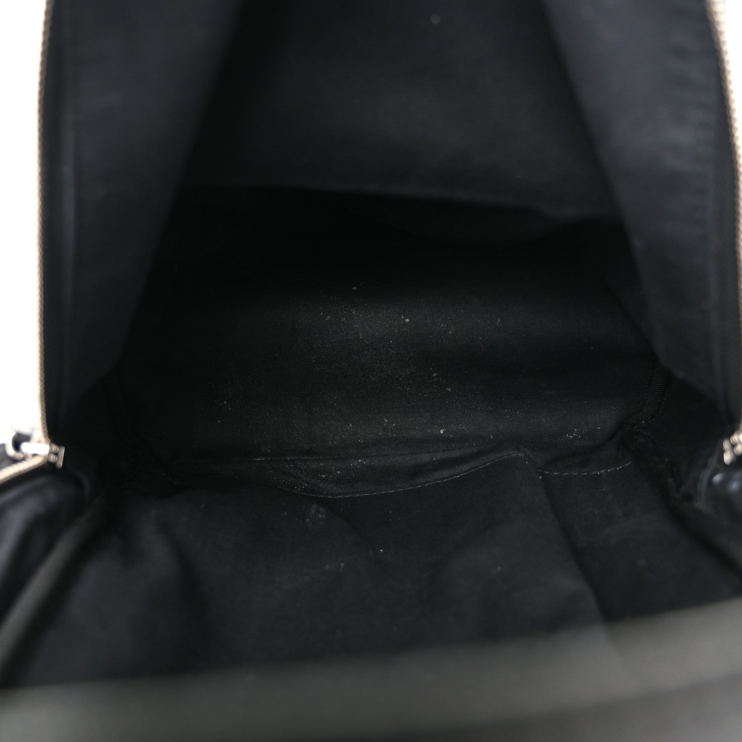 Balenciaga Smooth Calfskin Logo Small Everyday Backpack Black White 5 of 11