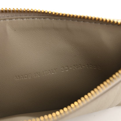 Christian Dior Supple Calfskin Cannage Caro Cosmos Zipped Card Holder Sand 13 of 16
