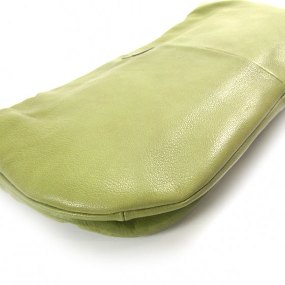 Chevre Mamounia Convertible Clutch Green