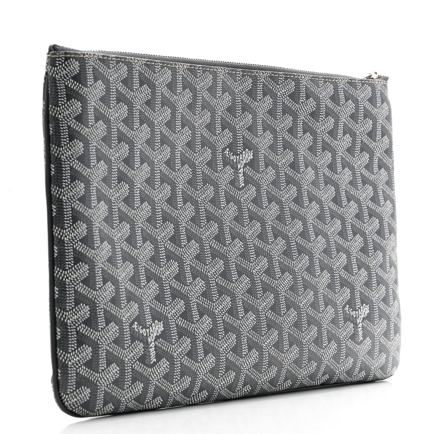 Goyard Goyardine Senat Pochette MM Grey 3 of 7