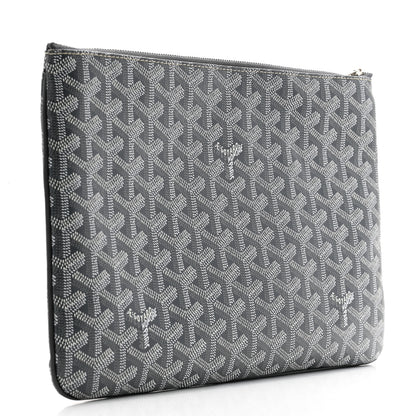 Goyard Goyardine Senat Pochette MM Grey 3 of 7