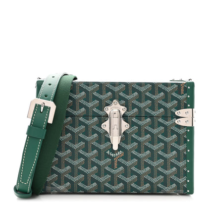 Goyard Goyardine Cassette Trunk Bag Green 1 of 9
