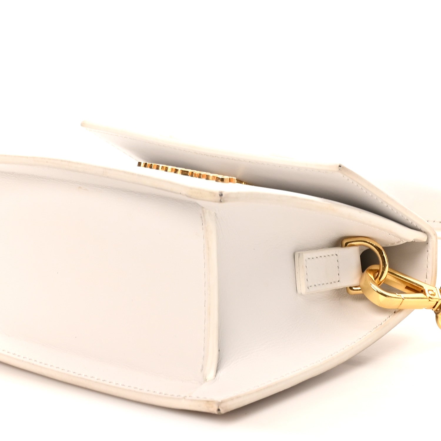 Jacquemus Smooth Calfskin Le Chiquito Moyen White 9 of 9