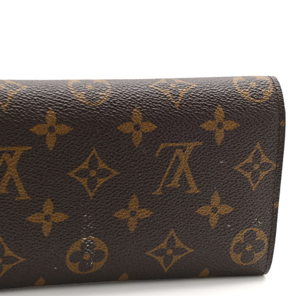 Louis Vuitton Monogram Emilie Wallet Fuchsia 8 of 10