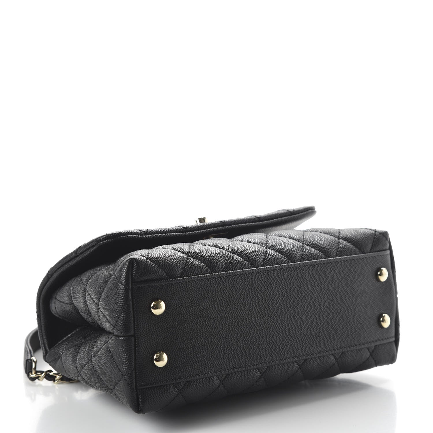 Chanel Caviar Quilted Mini Coco Handle Flap Black 4 of 11
