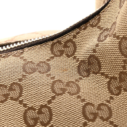 Gucci Monogram Medium Horsebit Chain Hobo Dark Brown 11 of 11